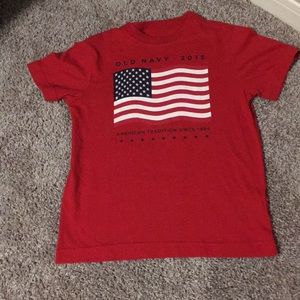 Old navy America shirt Size(6-8)